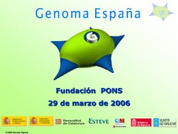 Ponencia - Fundación Pons