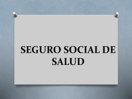 Seguro social de salud - ISAPRE y FONASA