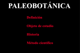 Paleobotánica 1