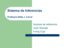 Sistema de inferencias (curso ciencias exactas)
