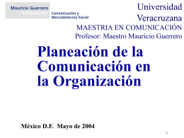 Nombre de la reunión de la organización