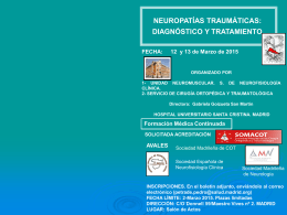 Programa - Sociedad Española de Neurorrehabilitación
