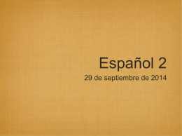 Español 2