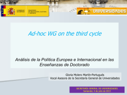 Análisis de la Política Europea e Internacional en las