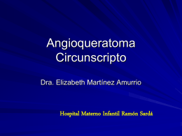 Angioqueratoma Circunscripto
