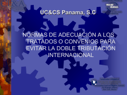 Convenios para evitar la doble tributación internacional_Panamá