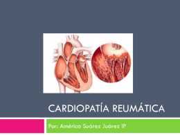 Cardiopatía Reumática