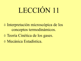 Mecanica Estadistica