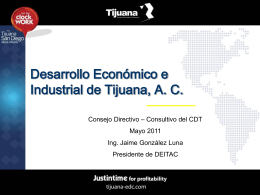 Desarrollo Económico e Industrial de Tijuana, AC, “DEITAC”