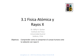 Fisica Atómica y Rayos X