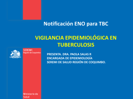 vigilancia EPI tbc2 - Servicio de Salud Coquimbo