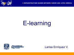 E-aprendizaje - EELA Documents