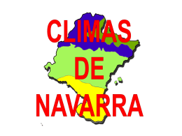 Climas de Navarra: montaña