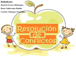 Resolución de Conflictos