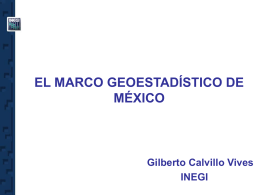 Sr. Gilberto Calvillo - Instituto Nacional de Estadísticas