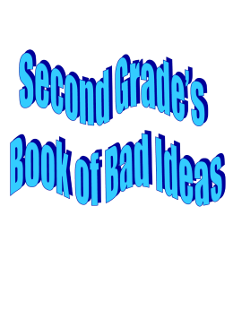 The Book of Bad Ideas