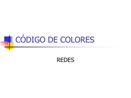 CÓDIGO DE COLORES