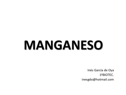 MANGANESO