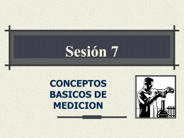 Sesión 7 MEDICION