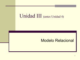 Unidad III - BasedeDatos-LSI-LCC