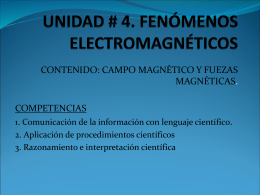 presentación de unidad 4 fenómenos electromagnéticos ccnn ii