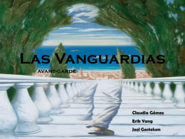 El Vanguardismo - Future Website of gammender
