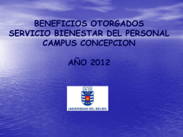 informe de beneficio 2012/convenios vigentes/viajes