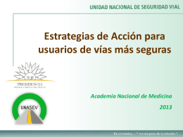 Diapositiva 1 - Academia Nacional de Medicina