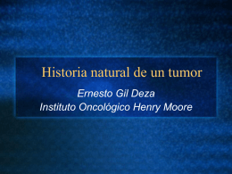 Biología molecular - Instituto Oncológico Henry Moore