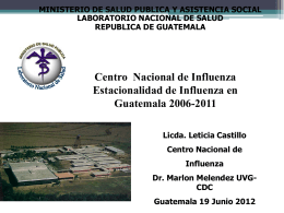 Estacionalidad Influenza final Guatemala