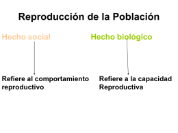 Reproducción de la Población