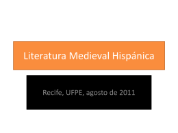 Literatura Medieval Hispánica