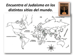 Encuentra el Judaísmo en los distintos sitios del mundo.