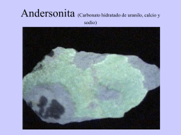 Minerales radiactivos 1