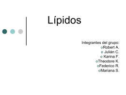 Lípidos - SCIENCE