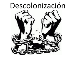 Descolonizacion