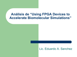 “Using FPGA Devices to Accelerate Biomolecular Simulations”