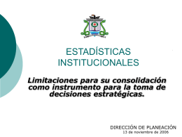 Problemas estadisticas institucionales - version 8-11