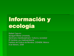 Ecología de la información