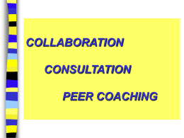Process of Consultation