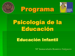 MÁSTER DE EDUCACIÓN SECUNDARIA