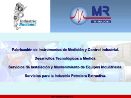 PPT - MR Technologies SA