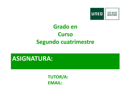 GRADO EN DERECHO SEGUNDO CURSO