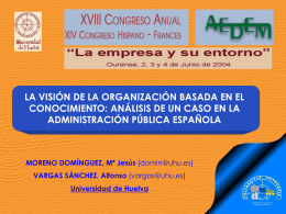 MARCO TEÓRICO - Universidad de Huelva