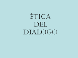 ética del diálogo