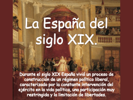 La España del siglo XIX.