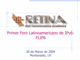 IPv6 en RETINA