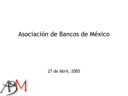 Confprensa27-04-2005 - Asociación de Bancos de México