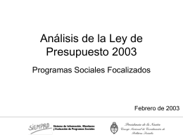 Análisis_del_Presupuesto_2003