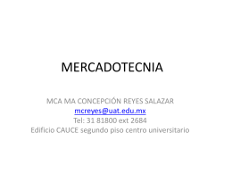 MERCADOTECNIA